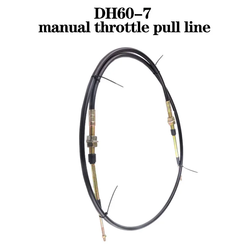 Good for high quality new excavator construction machinery accessories for Doosan for Daewoo DH60-7 manual throttle pull line