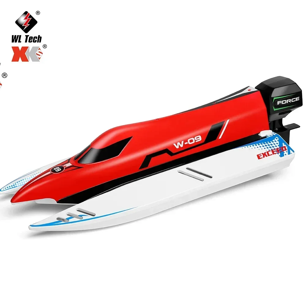 WLtoys WL916 RC Boat 2.4Ghz 55 KM/H Brushless modello di barca da corsa ad alta velocità motoscafo telecomandato per bambini giocattoli RC