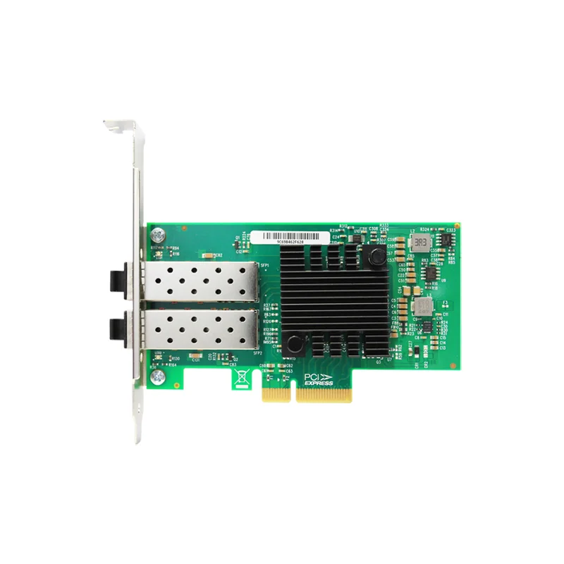 

I350-F2 Intel I350AM2 Chipset 1000M 2-port SFP+ PCIe2.0 X4 Ethernet Adapter