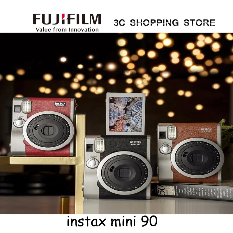 Fujifilm Instax Mini 90 Films Camera Hot Sale  Instant Ohoto Cameras