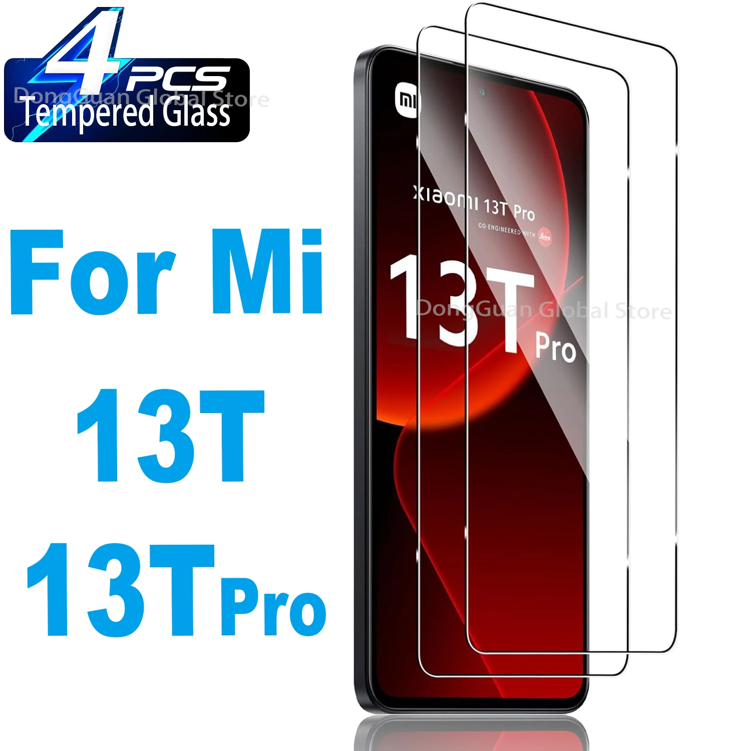 

2025 New For Xiaomi 13T / 13T Pro Tempered Glass Screen Protector Glass Film