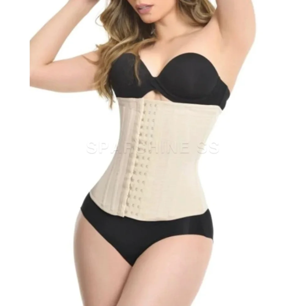 Fajas Colombianas High Compression Shapewear Girdles Waist Trainer Slimming Tops Flat Belly Sports Shaper with Hook-eyes & Bones