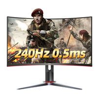 NEW AOC C27g2z Computer  Pc 0.5ms 240hz 27 Inch Curved Gaming