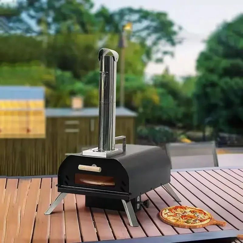 

Outdoor pizza oven Wood pellets Manual grill Household baking bread