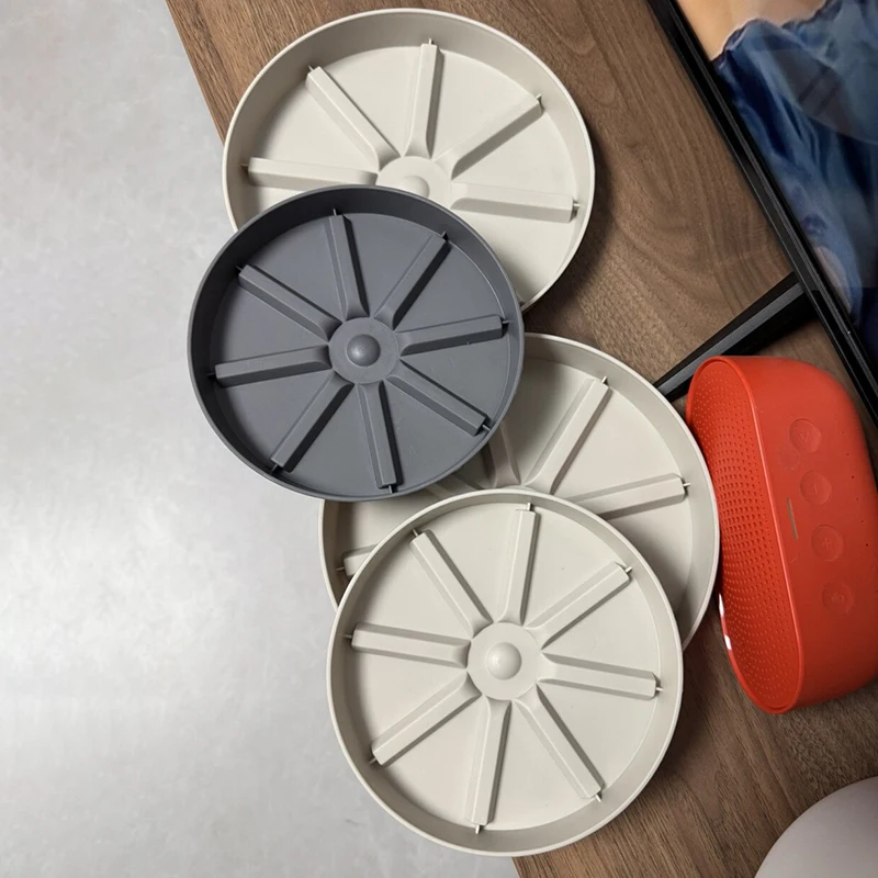 

Flowerpot Base Plate Home Garden Thickened Flower Pot Heavy Duty Resin Tray Saucers Drip Trays Indoor Outdoor Plant Saucer