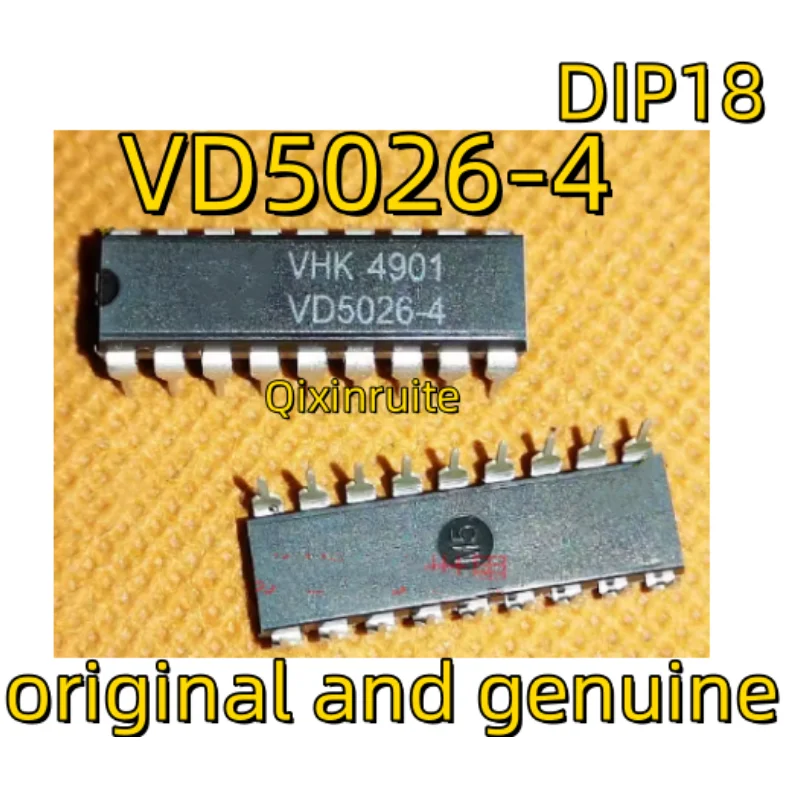 Qixinruite Brand new original VD5026 VD5026-4 DIP-18 remote control codec IC chip