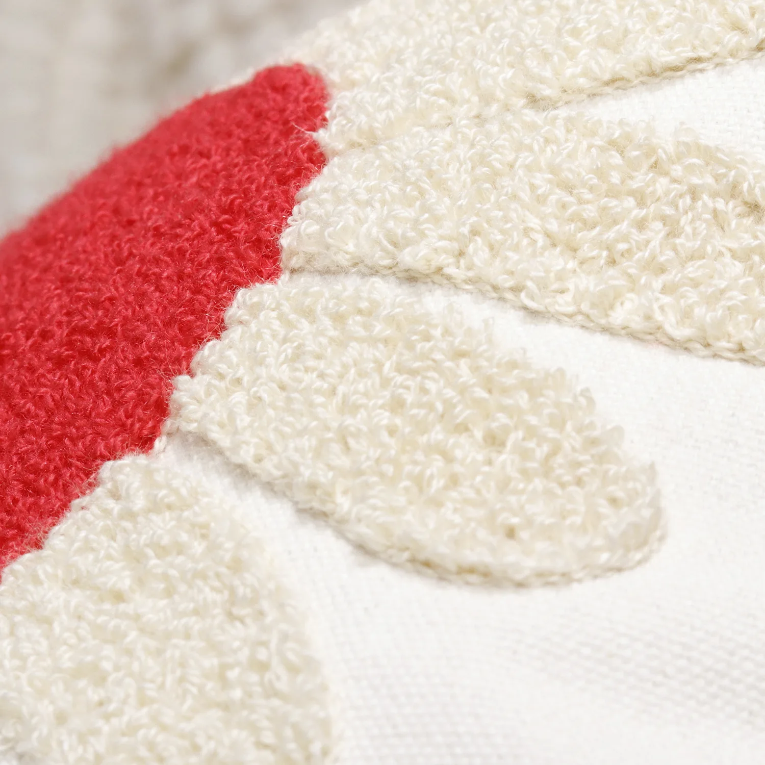 Fronha de sofá do dia dos namorados Cojines Toalha branca vermelha bordada capa de almofada fronhas bordadas de veludo 30x50/45x45cm