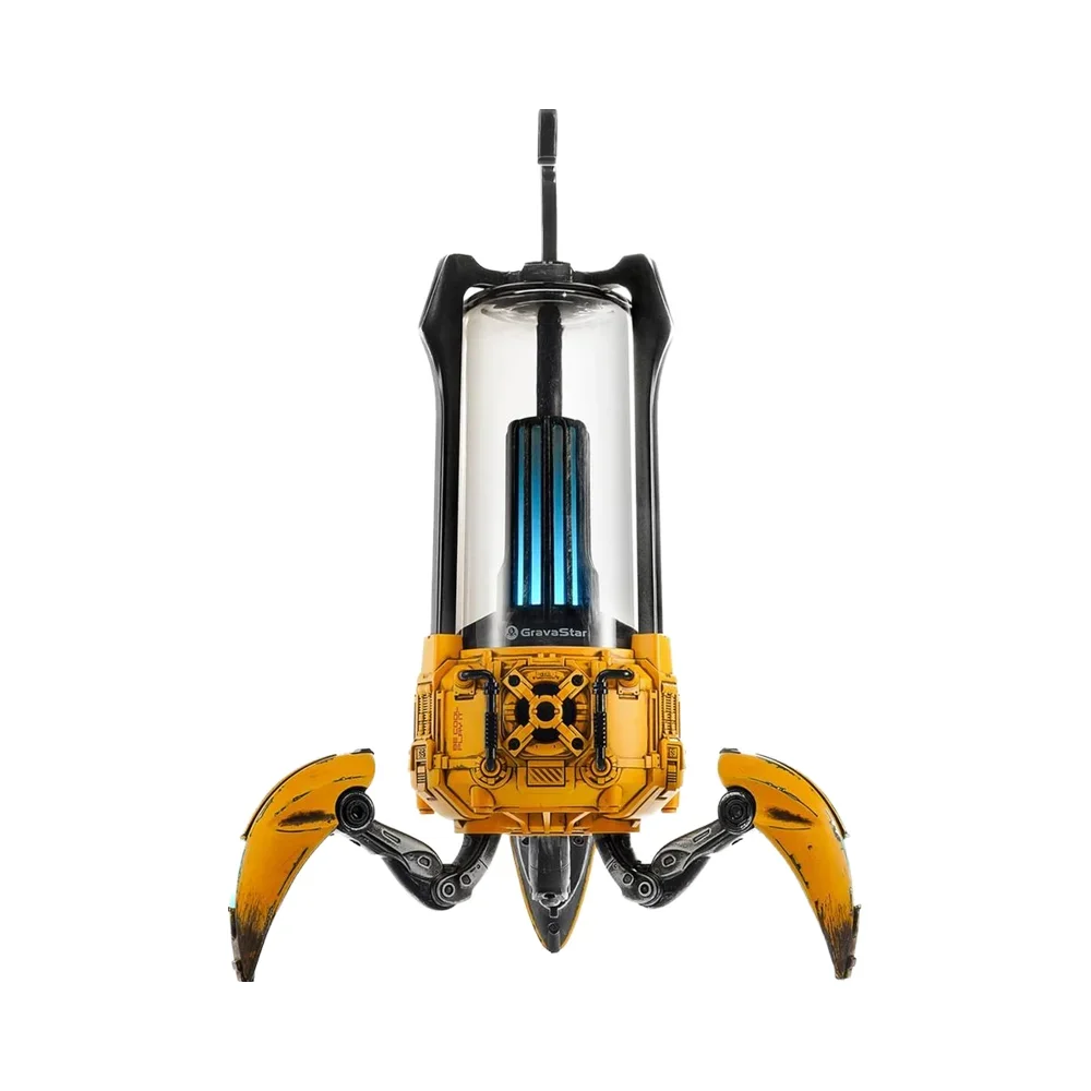 Mecha Robot Bluetooth Speaker Portable Wireless LED Ambient Light Speaker Tripod Claw Legs TWS for Gaming Desk Setup