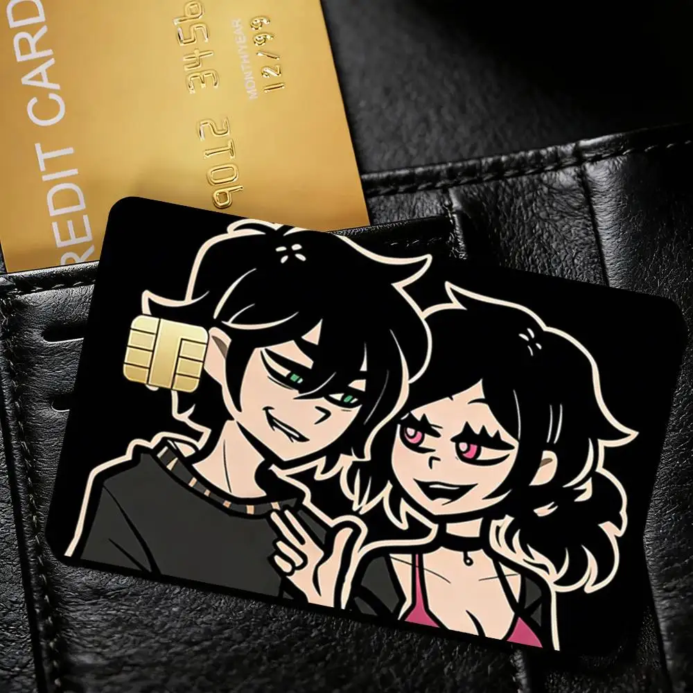 TCOA-The Coffin Of A-Andy And Leyley Decorative Waterproof Film Skin Cover Credit Card Stickers Debit Front Bank Bus Pass