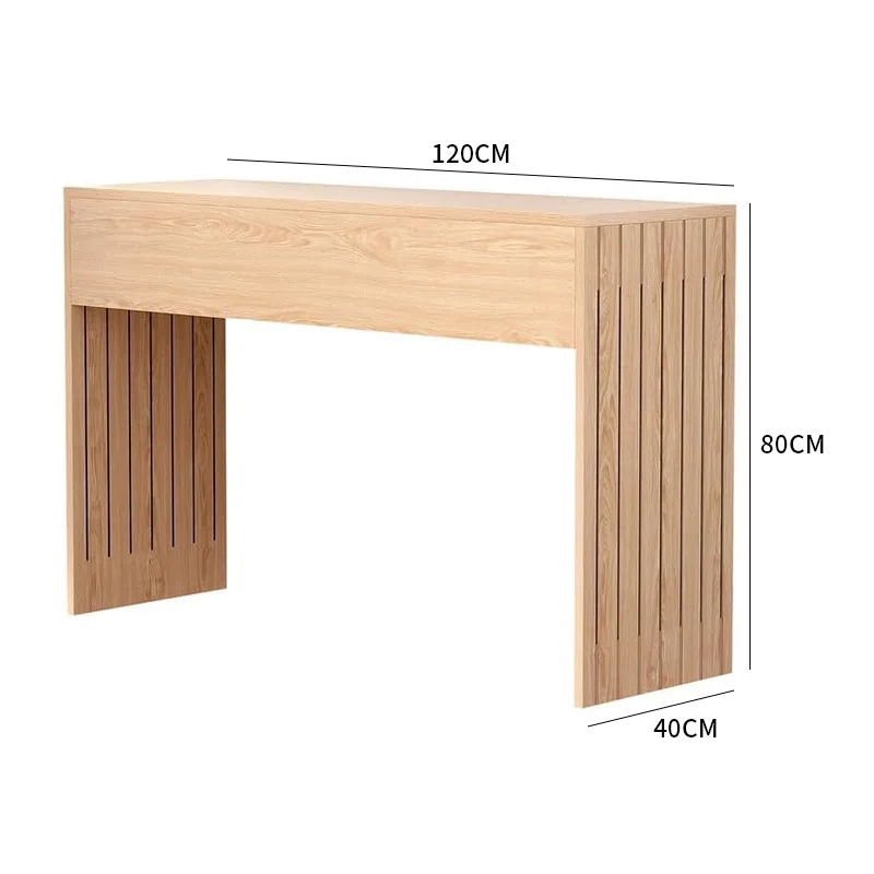 

Wooden entrance cabinet retro homestay living room sofa back decoration side table wabi sandy wind wooden strip case