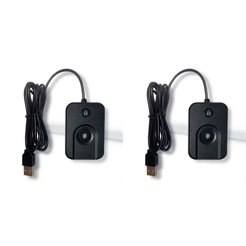 Ingenious-2X For Windows 10 11 Hello Biometric Fingerprint Login USB Reader Scanner Device Biometrics Security Key Plug And Play
