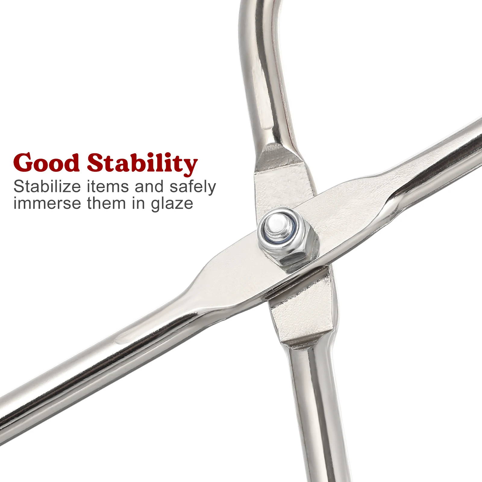 

Dipping Tongs For Clay Sculpture Pottery Tool Kiln Furniture Metal Tongs Ceramics Studio Handicraft Carving