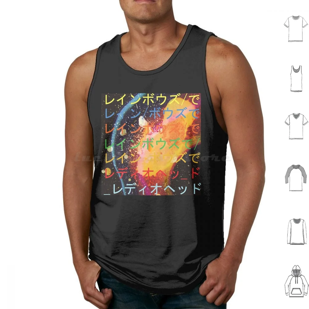 W A L L R A D Tank Tops Print Cotton Radiohead Music Radiohead 2 Radiohead Band Radiohead Pop Radio Head Radiohead 1