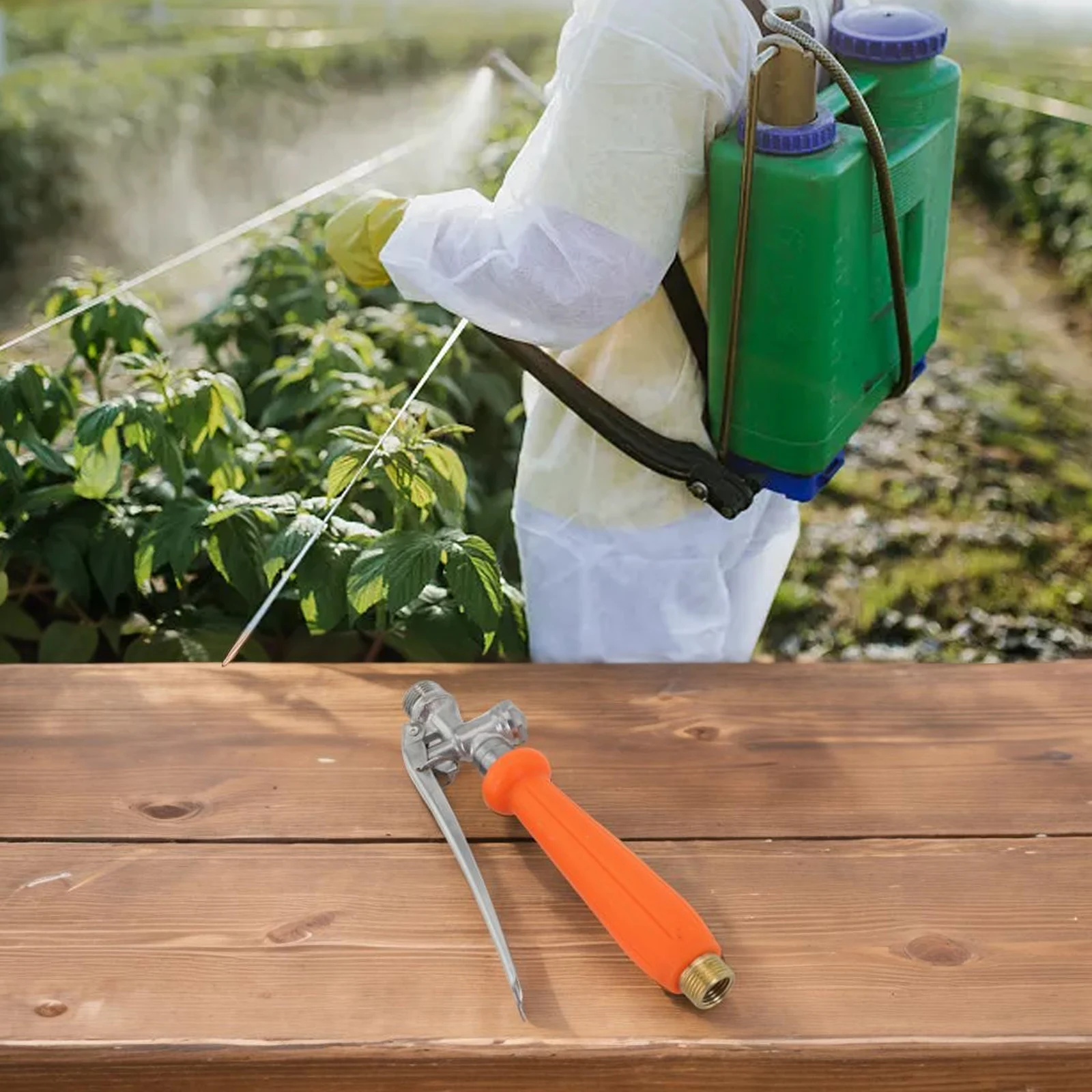 Cleaning Projects Gardening Tasks Trigger Sprayer Handle Length 7.09in 18cm Flexible Water Flow Solid Brass Construction