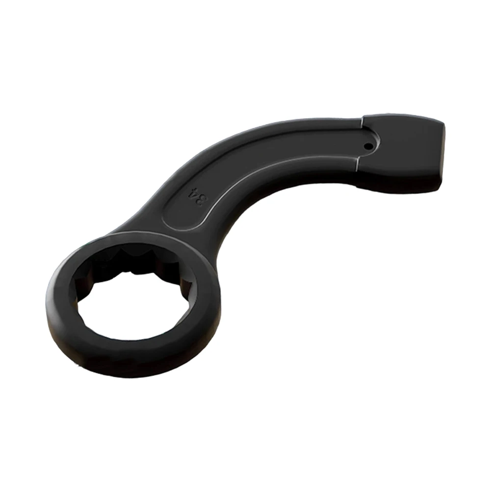 For Heavy-Duty Applications Black Wrench Heavy-Duty Tool For Safe And Effective Use 32MM Rigorous Auto Repair Use