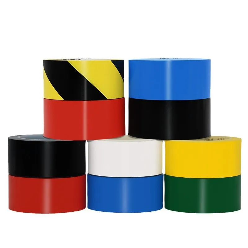 Original 471 Warning Tape Floor Tape Marking Ground Signage Residue-Free Floor PVC Tape 5S Line Marking Positioning Tape