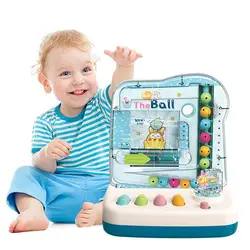 Interactive Educational Puzzle Rolling Ball Toy Track for Engaging Parent-Child Play Perfect Children's Day Gift Machine