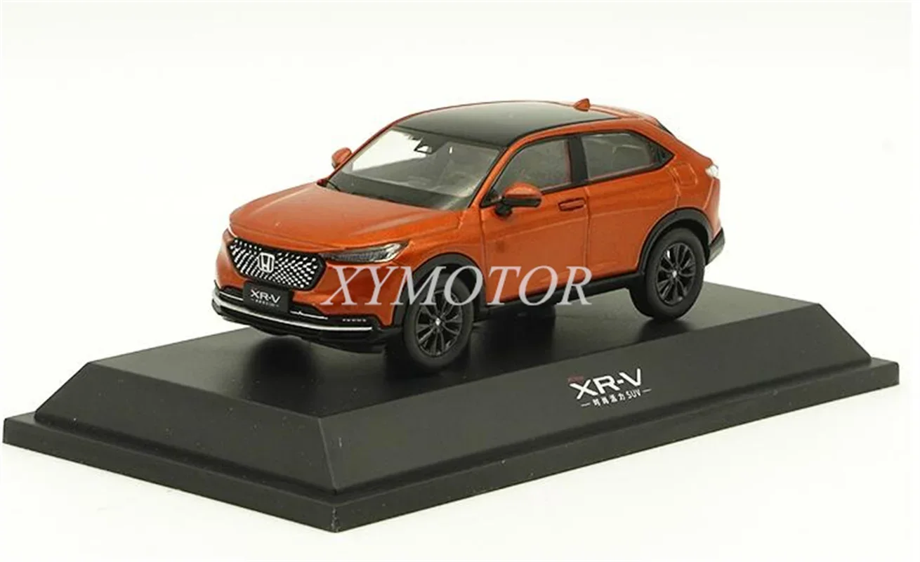 

1/43 для Honda XRV XR-V SUV 2023, металлическая литая модель автомобиля, игрушки, подарки, хобби, демонстрационные украшения, коллекция, оранжевый