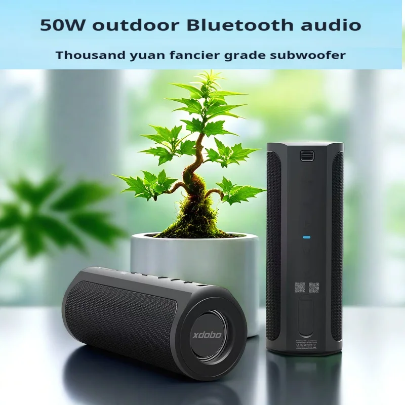 XDOBO-1999 Bluetooth wireless speaker, outdoor IPX7 subwoofer, waterproof, bass, 6600mAh, portable speaker, music center box