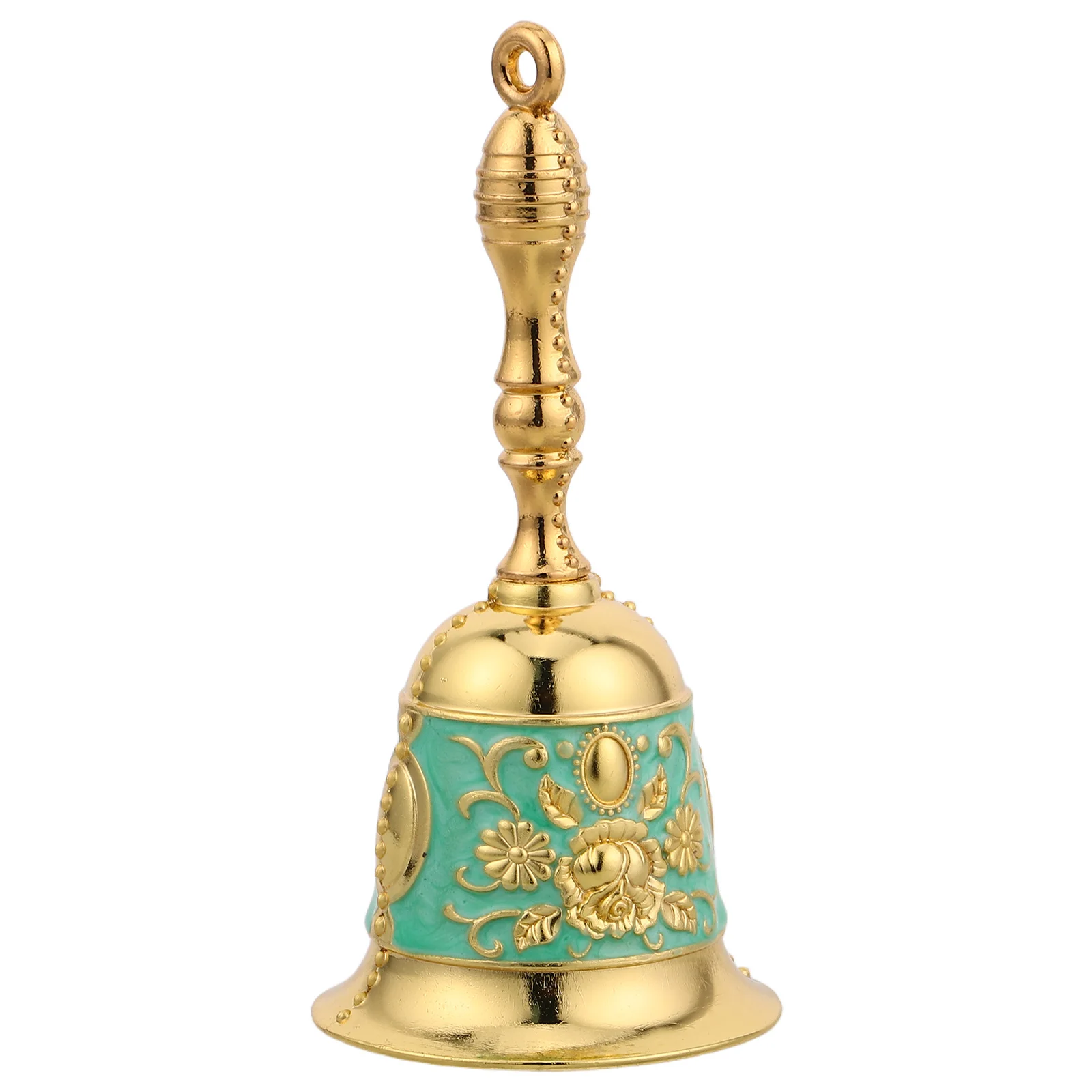 

Vintage Metal Hand Bell Retro Style for Restaurant Service Classroom Dinner Bedside Use Clear Sound Metal Hand Bell Bulk