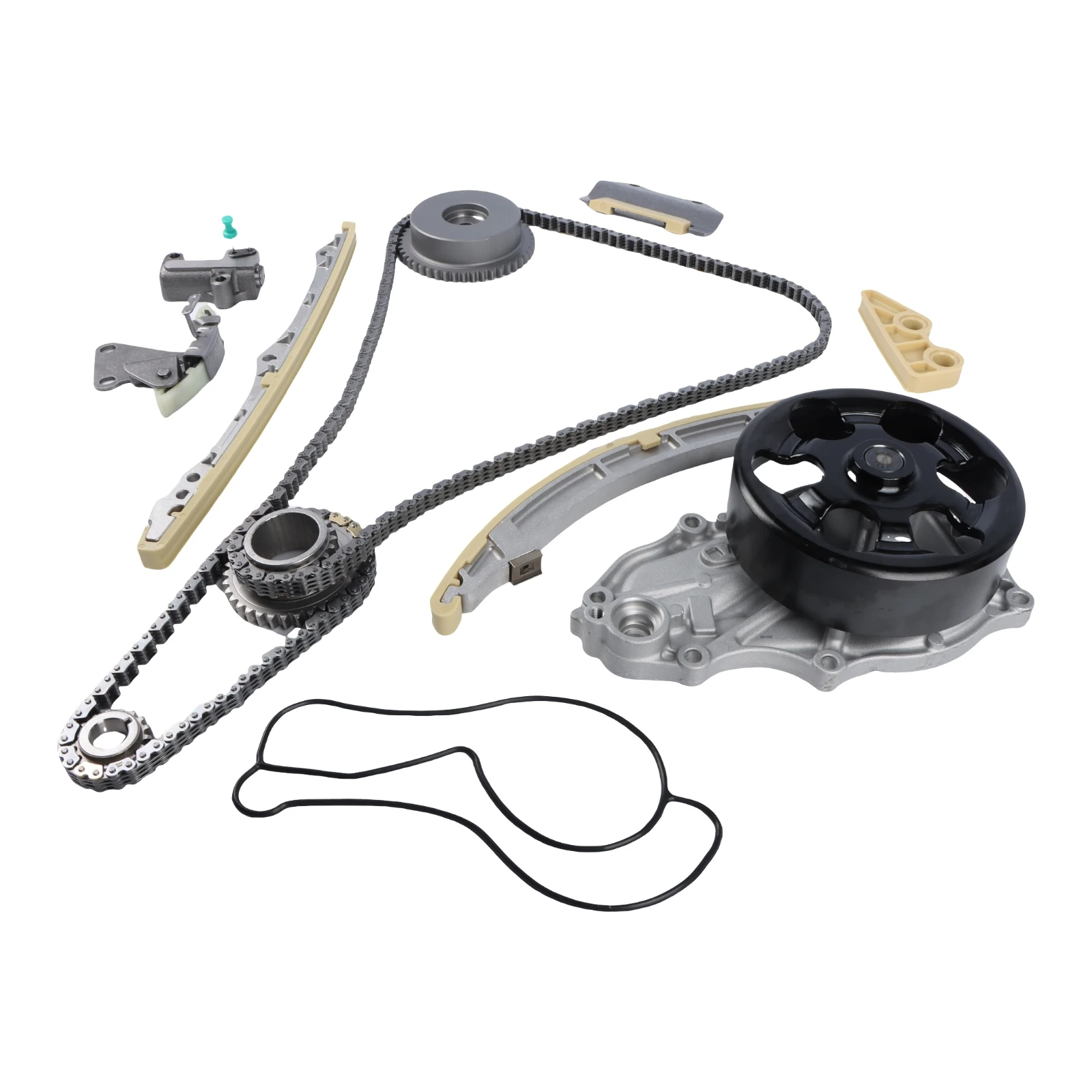 1Set Timing Chain Kit Water Pump For 06-11 Honda Civic SI 2.0L L4 DOHC 