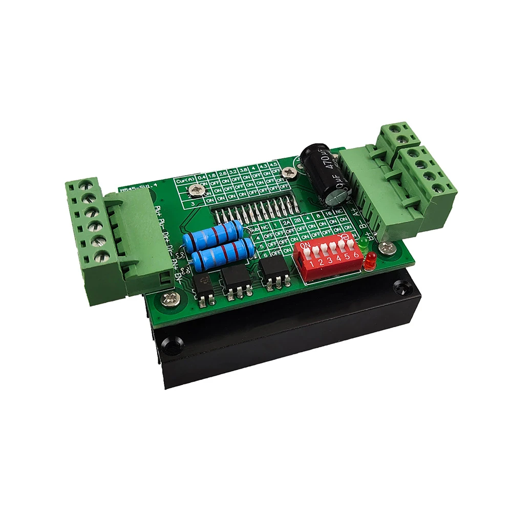 Engraving Machine Kit TB6600 42/57 Stepper Motor Driver 16-Terminal 4.5A DC9-42V 2-Phase Stepper Motor Driver