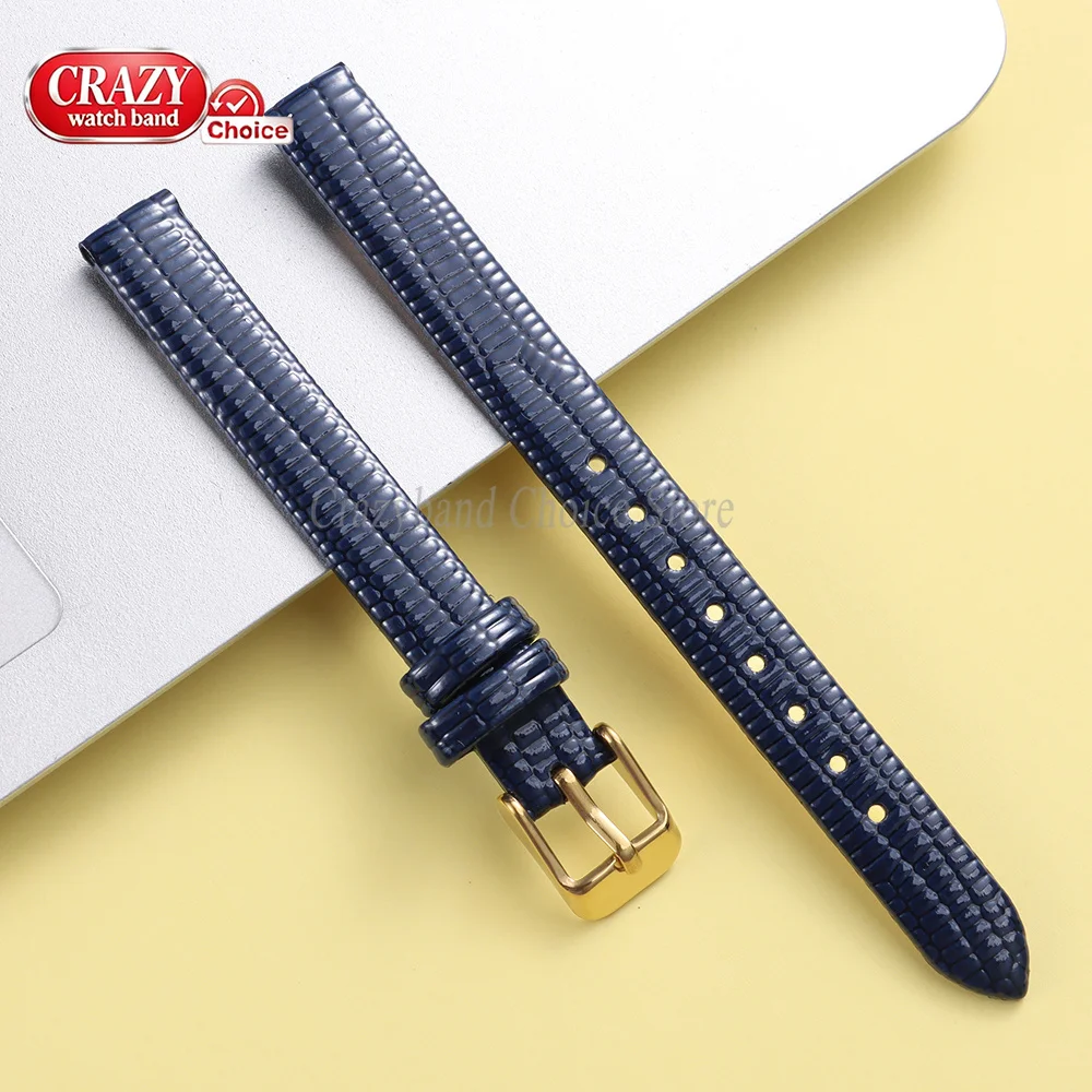 Schlanke Leder-Uhrenarmbänder, weich, für Herren und Damen, Ersatzarmband, hochwertiges Business-Universal-Armband, 8 mm, 10 mm, 12 mm, 14 mm, 16 mm, braun – Detail 15