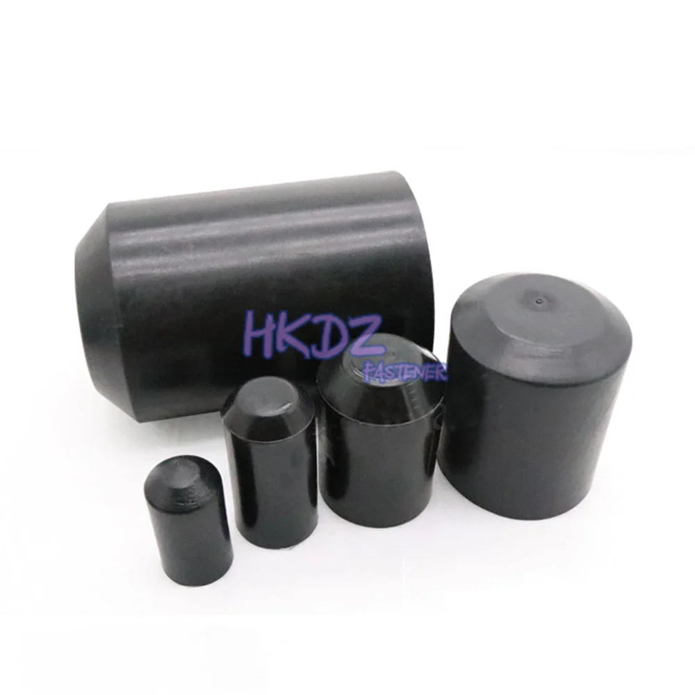 Cable Heat Shrinkable Cap Black High Voltage Cable Insulation Protection Sealing Head Protect Cover Bottom Cable Sleeve