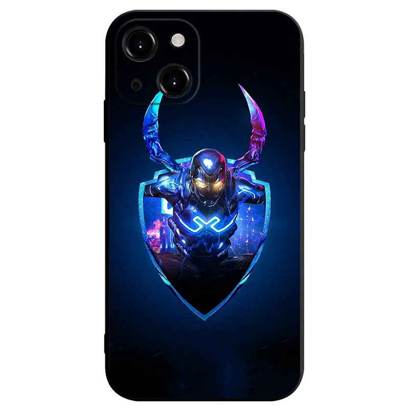 Blue Beetle Xolo Superhero Film 2023 Character Jaime Reyes Phone Case for IPhone 15promax 14pro 13 12 11 Pro Max Mini XS XR Plus