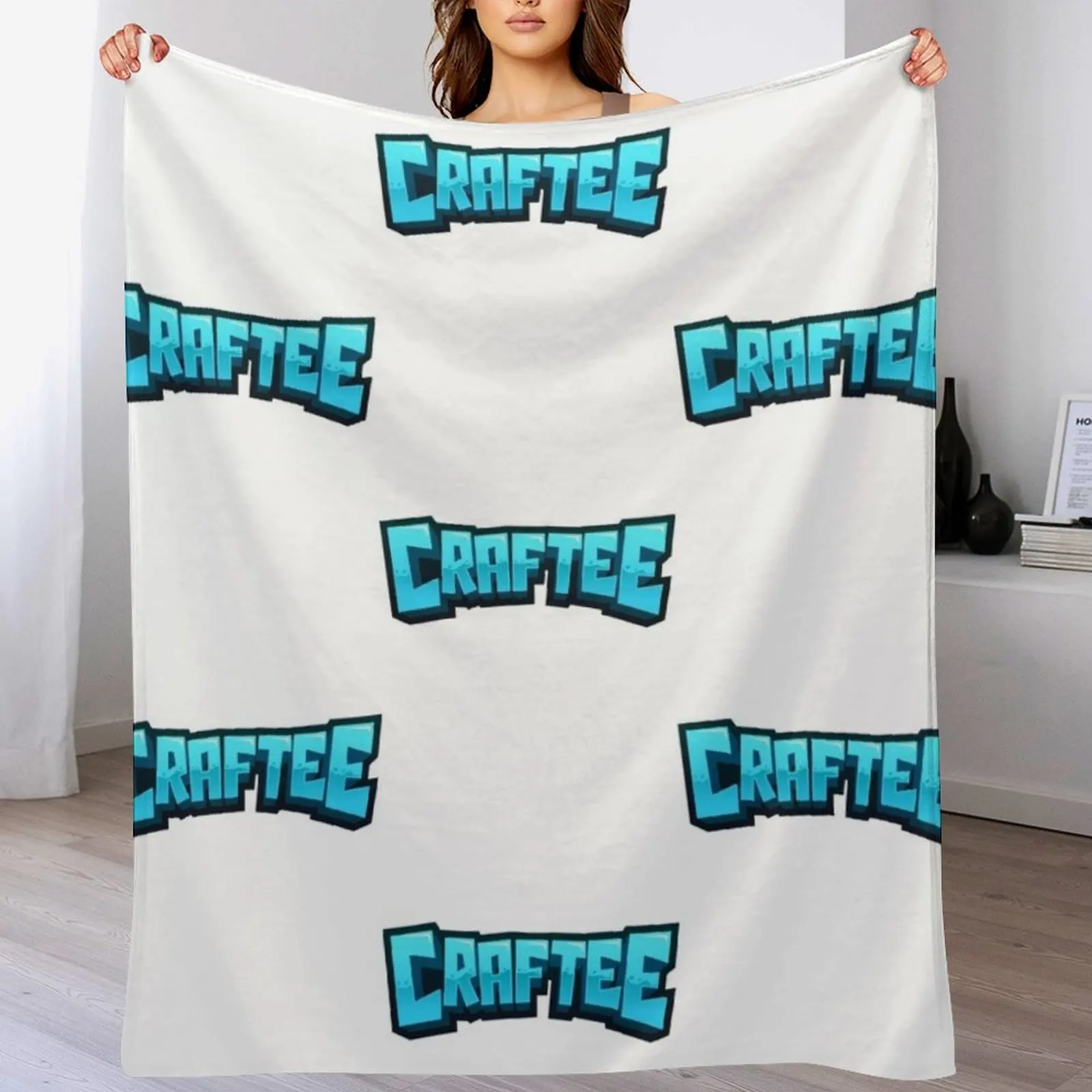 

craftee Throw Blanket Soft Warm Blanket Gift for Grandparents