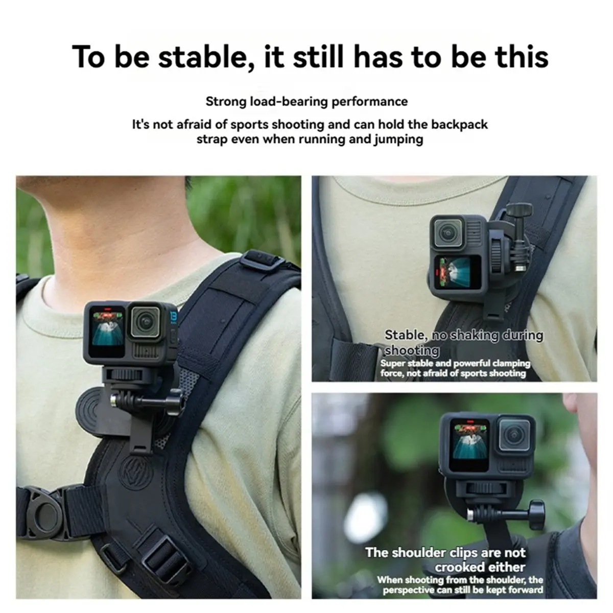 A86G NEW Quick-Release Magnetic Clip with Base Kit for Action 6 5Pro 4 3 for 13/12/11 for
