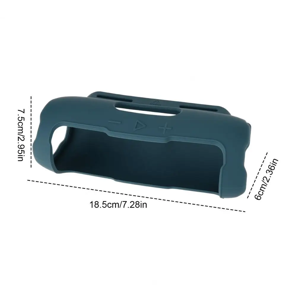 غطاء مكبر صوت خفيف الوزن مقاوم للماء من السيليكون لهاتف Jbl Flip 7 مع تثبيت عمود عربة الجولف متوافق مع البلوتوث