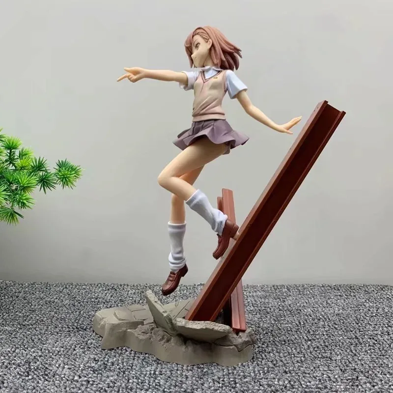 Kotobukiya A Certain Magical Index Misaka Mikoto Figurka Akcji PVC w Skali 1/7 Figurka Anime Model Zabawki Kolekcjonerskie Lalka Prezent