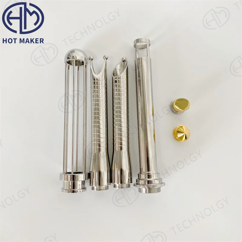 

Fractional Laser Accessories Private Treatment Head Private Gold-plated Hand Tool Private Sleeve Casing Vaginal Kit