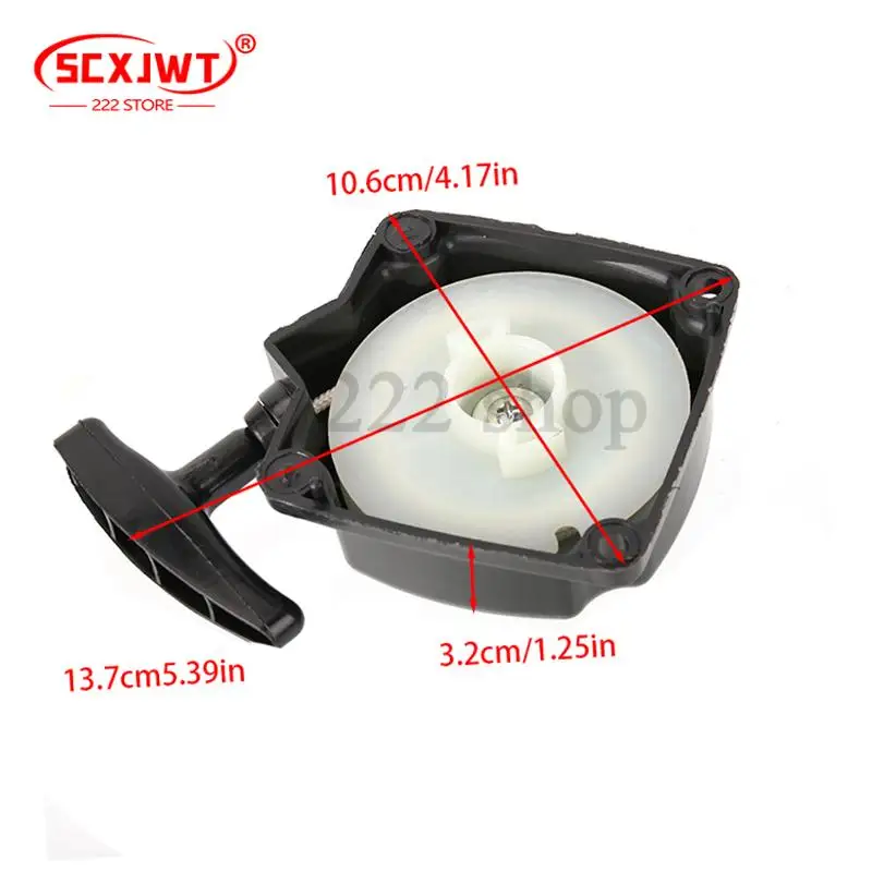 Universal Recoil Pull Starter for Brush Cutter Engine 40-5 44-5 33cc 36cc 43cc 49cc 52cc