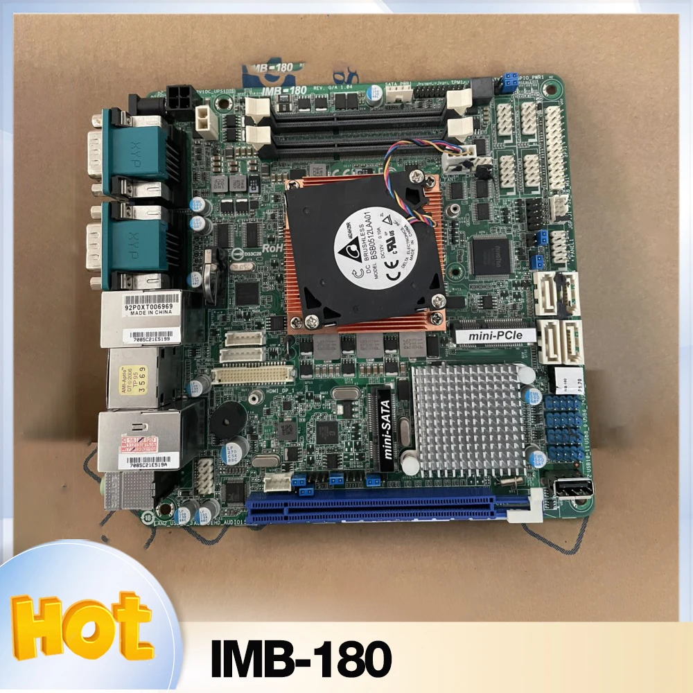 For ASRock Mini ITX Industrial Control Motherboard IMB-180 REV. G/A 1.04