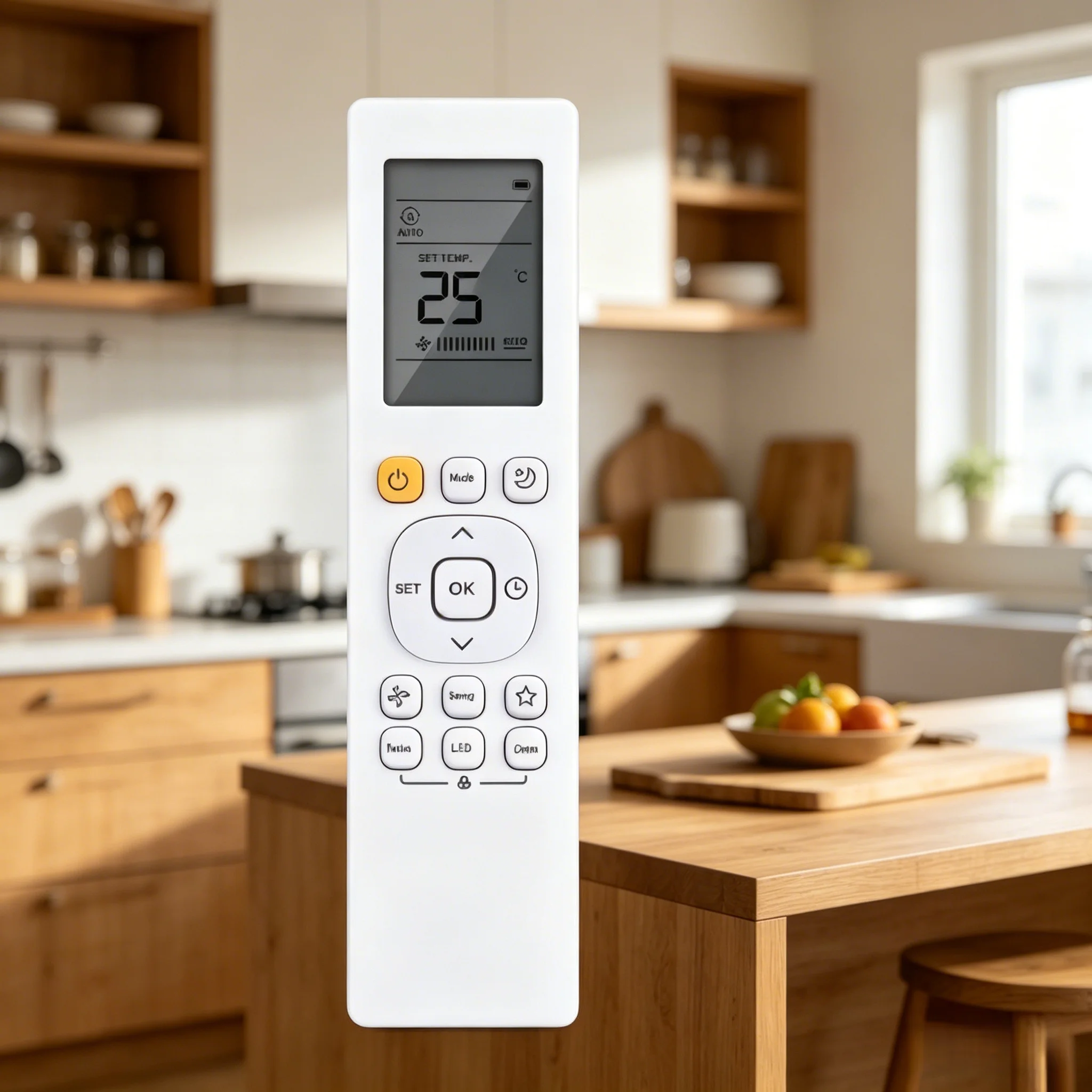 

Midea AC Replacement Remote Control RG10B(B)/BGEF Compatible with RG10B(D)/BGEF RG10B1(D)/BGEF And All Listed Midea Models