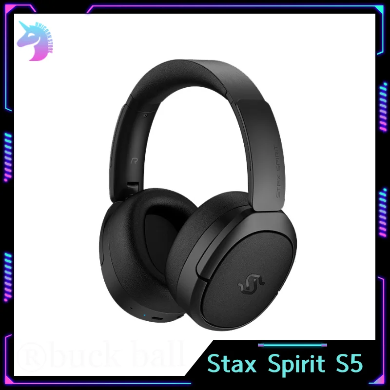 Stax Spirit S5 Head-Mounted Headset Wireless Bluetooth E-Sports Headset Noise Reduction Customize Music Earphone Gamer Accessory