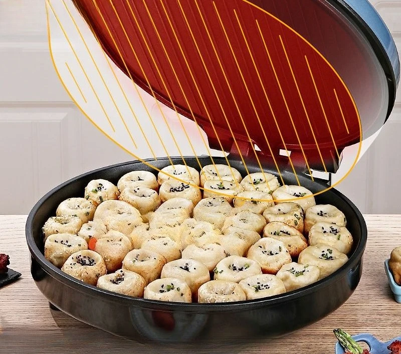 

Electric cake pan, enlarged, household, double-sided heating