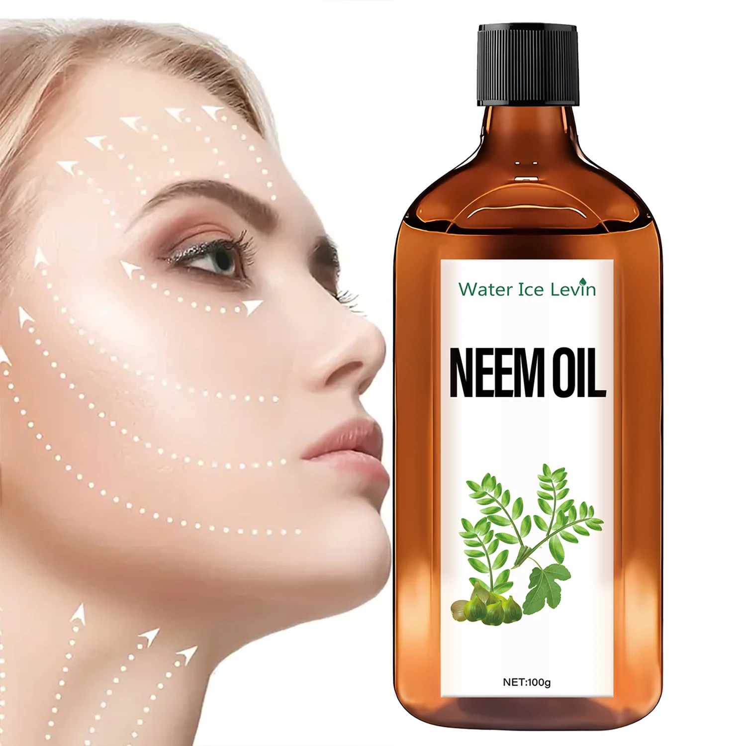 Neem Oil Haarbehandlung – intensive Feuchtigkeit für trockenes Haar, stellt Weichheit und Glanz wieder her, Winterhaarpflege, alle Haartypen