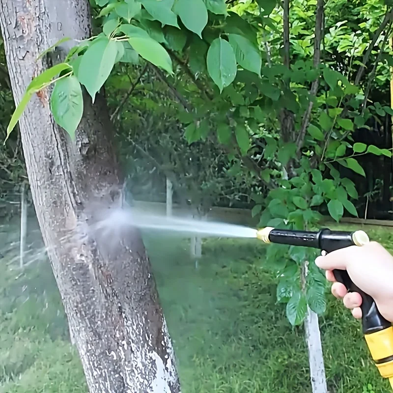 Hochdruck-Gartenschlauch, erweiterbarer magischer Schlauch zum Gießen und Reinigen des Gartens, 3/4-Teil-Sprinklerkopf, Sprinklergerät – Detail 7