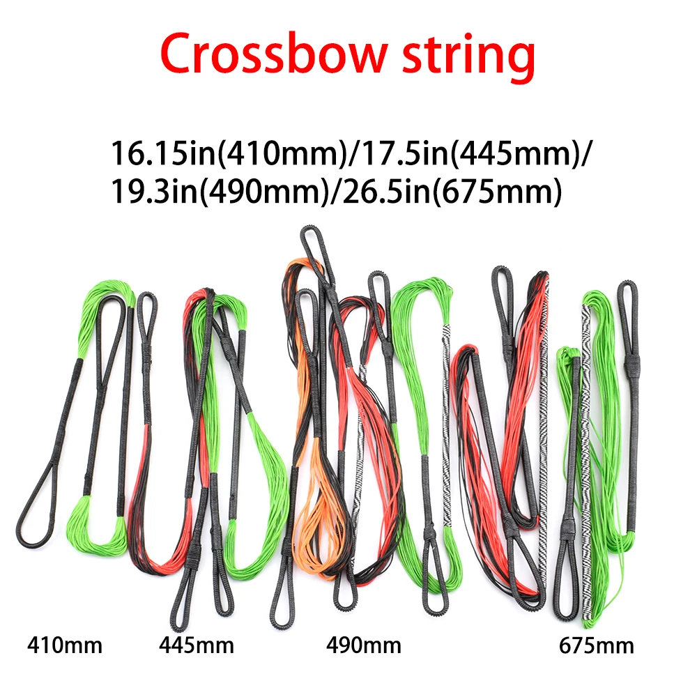 

Сменная гирлянда для арбалета, гирлянда для лука HMPE 1600D, гирлянда для лука для Adder EK R9 и других арбалета, красный/зеленый