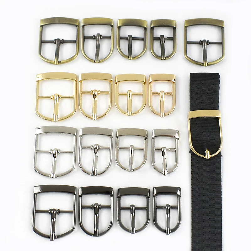 

10/20Pcs 13-25mm Metal Backpack Strap Buckles Jeans Waistband Pin Clasps Shoes Pet Collar Adjuster Hook DIY Hardware Accessories