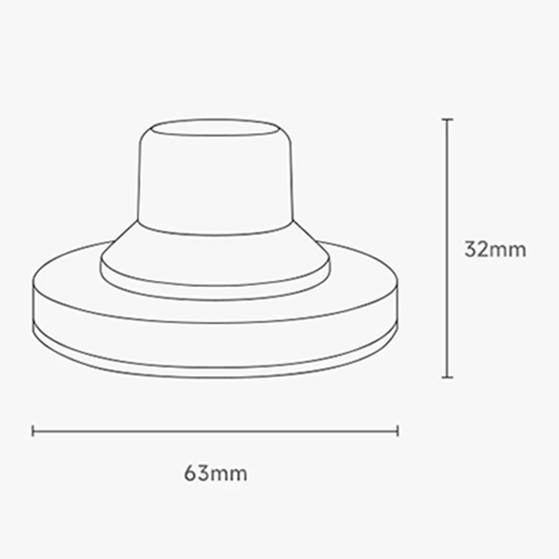 For Laifen Hair Dryer Hanger Magnetic Wall-Mounted Storage Bracket For LF03 Hair Dryer, Air Nozzle Holder Grey