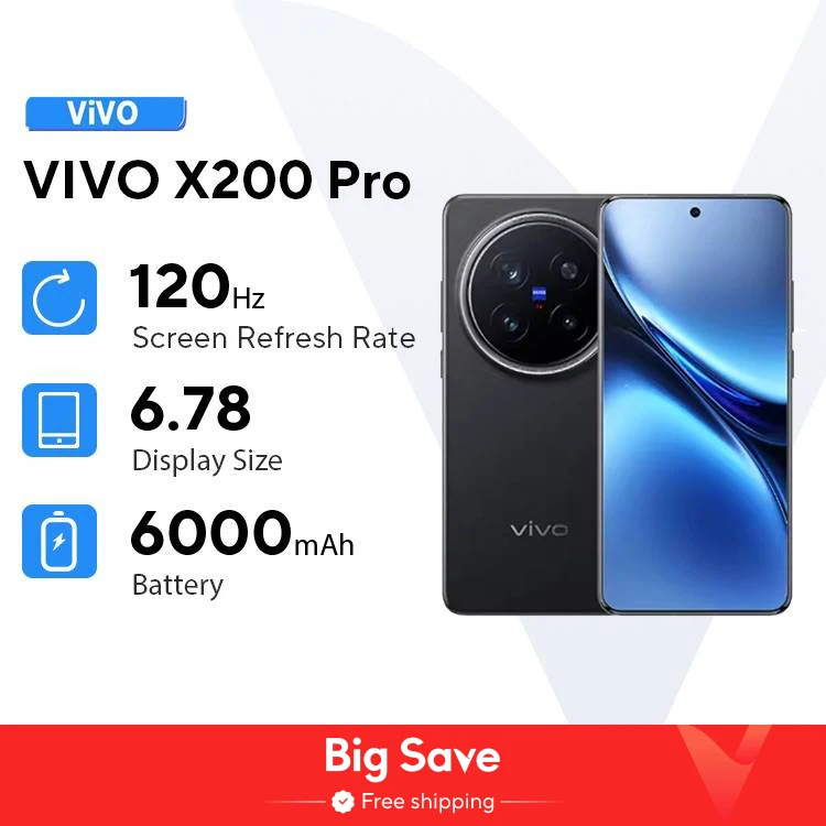 Оригинальный мобильный телефон Vivo X200 Pro