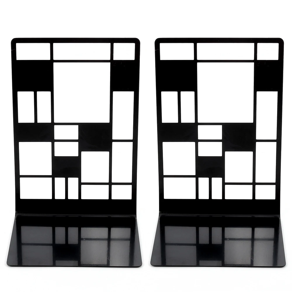 New Book Ends for Shelves Duty Bookend for Heavy Books Organizer Book Home Bookend Book rack Iron Book Ends Holder Stand Shelf