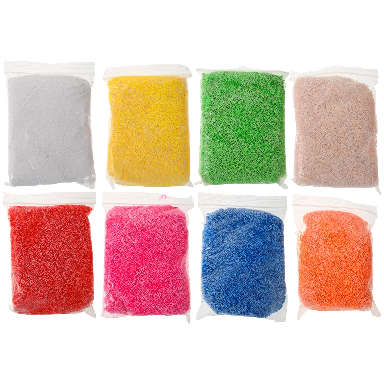 

Children'S Clay 8 Bags Multicolored Snowflake Mud For Diy Crafts Soft Non-Sticky Air-Dry Modeling Supplies Kids Reusable