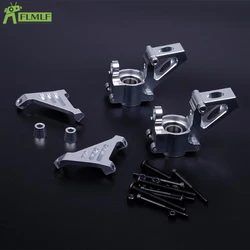 Lega CNC Front Hub Carrier Billet Set adatto per 1/5 HPI ROFUN ROVAN KM BAJA 5B 5T 5SC RC CAR Toys PARTS