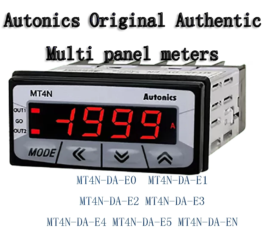 Autonics Multi panel meters MT4N-DA-E0 MT4N-DA-E1 MT4N-DA-E2 MT4N-DA-E3 MT4N-DA-E4 MT4N-DA-E5 MT4N-DA-EN