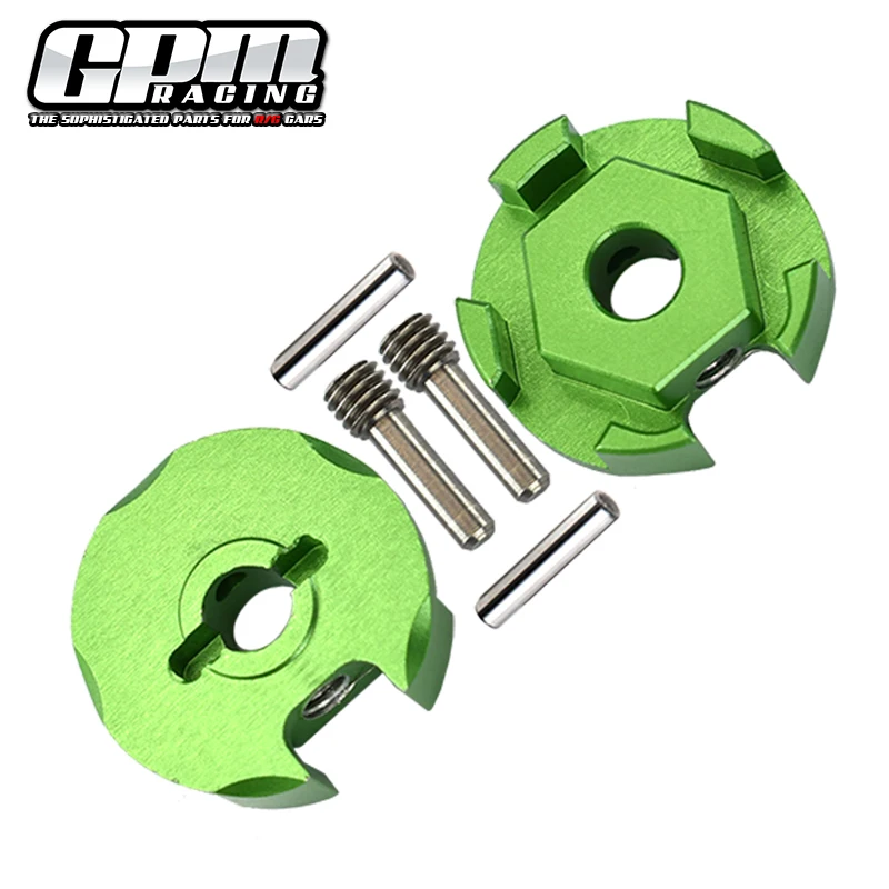 GPM lichtmetalen wielnaaf met zeskantige bevestiging voor de TRAXXAS Slash 4X4 / Slash 4X4 LOW-CG-68086-21.